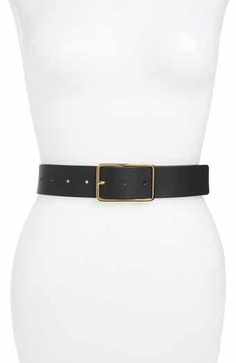 Rag & Bone Women's Colin Studded Leather Belt - Black - Size Large
