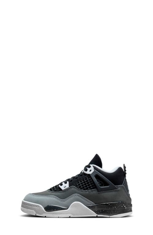 Shop Jordan Air 4 Retro Basketball Sneaker In Black/white/anthracite