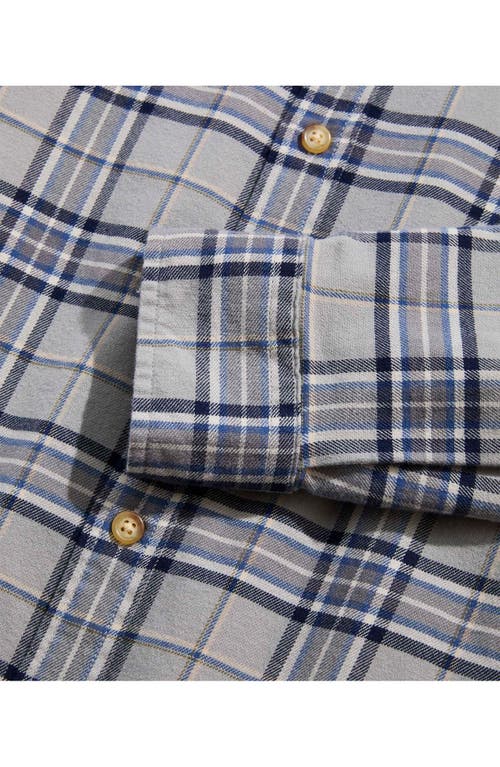 Shop Vineyard Vines Plaid Whale Flannel Button-down Shirt In Ultimate Gray Plaid