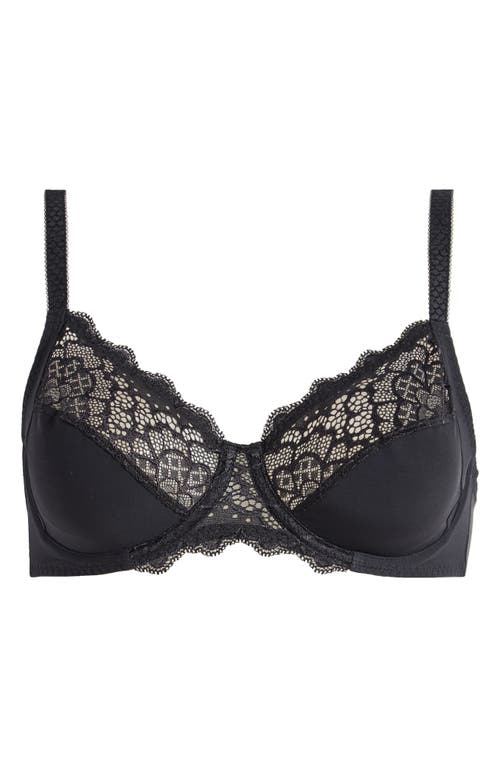 Simone Perele Caresse Underwire Full Cup Bra In Black