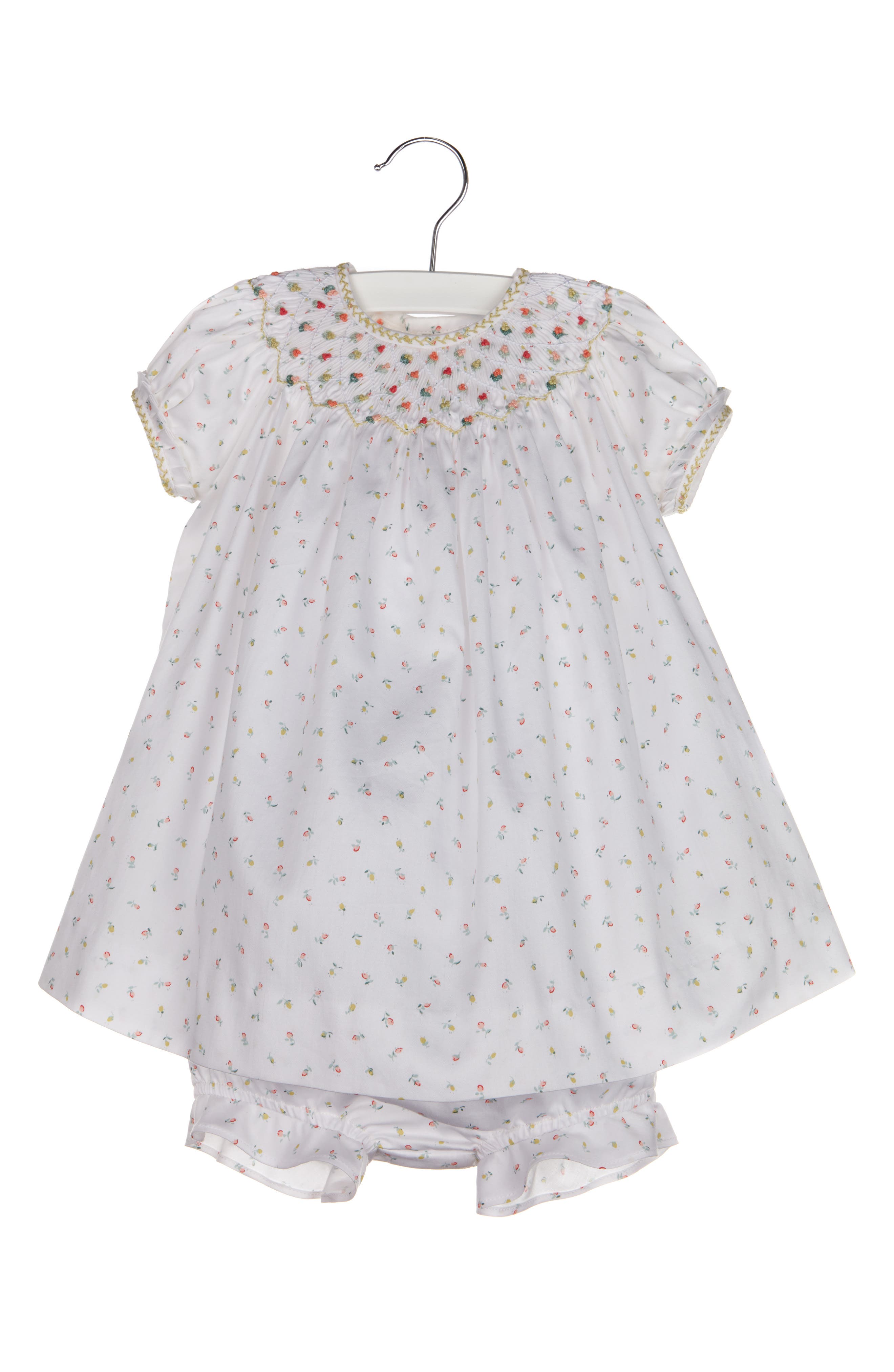 FREE SHIPPING Smocked Dress Smocked Rosebud Dress
