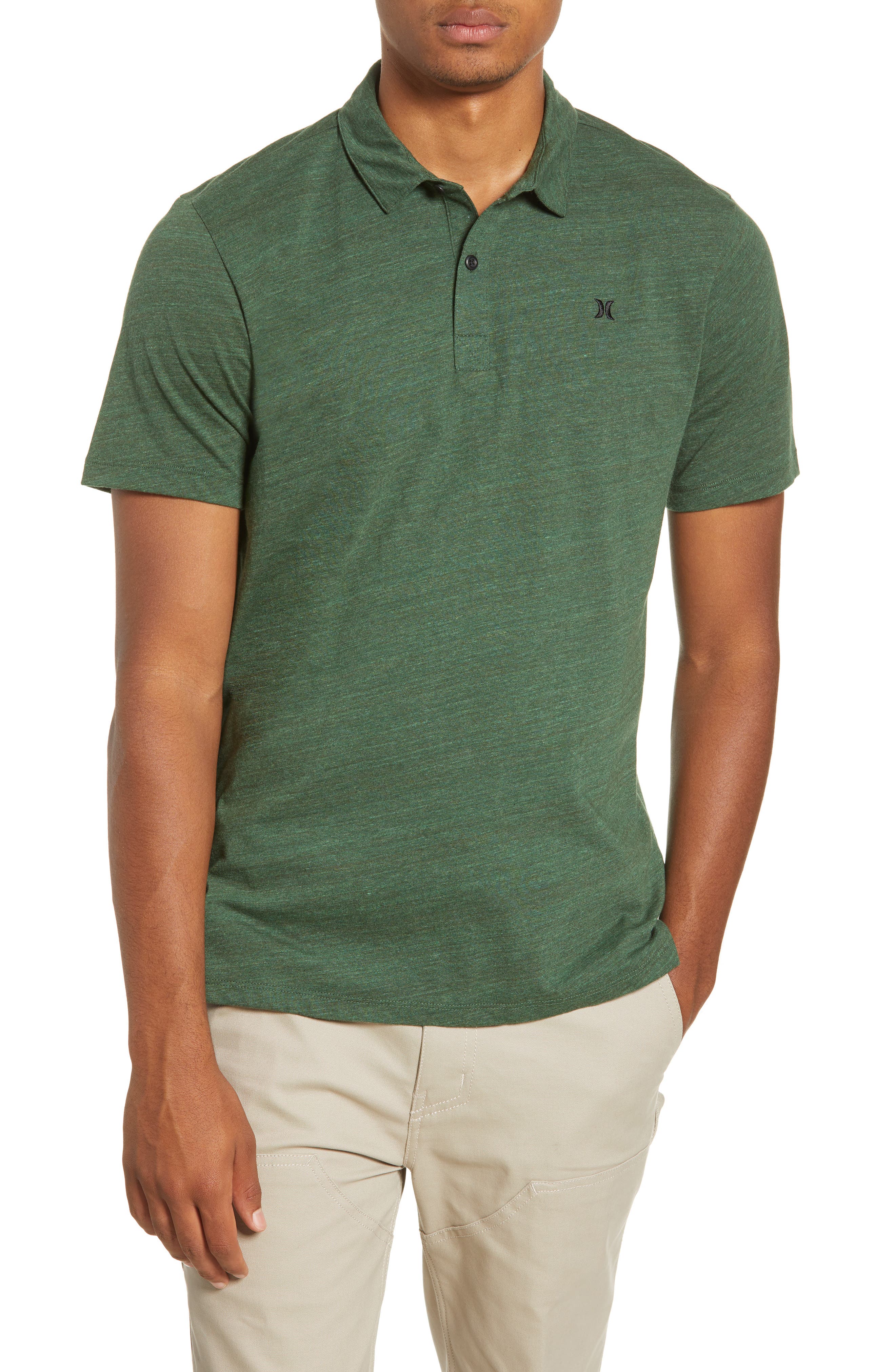 hurley dri fit polo