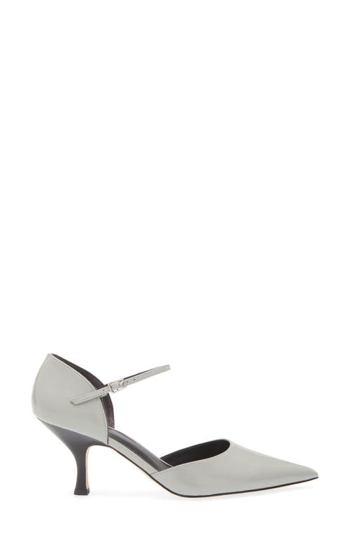 Nordstrom Liv Pointed Toe D'orsay Pump In Grey Sleet