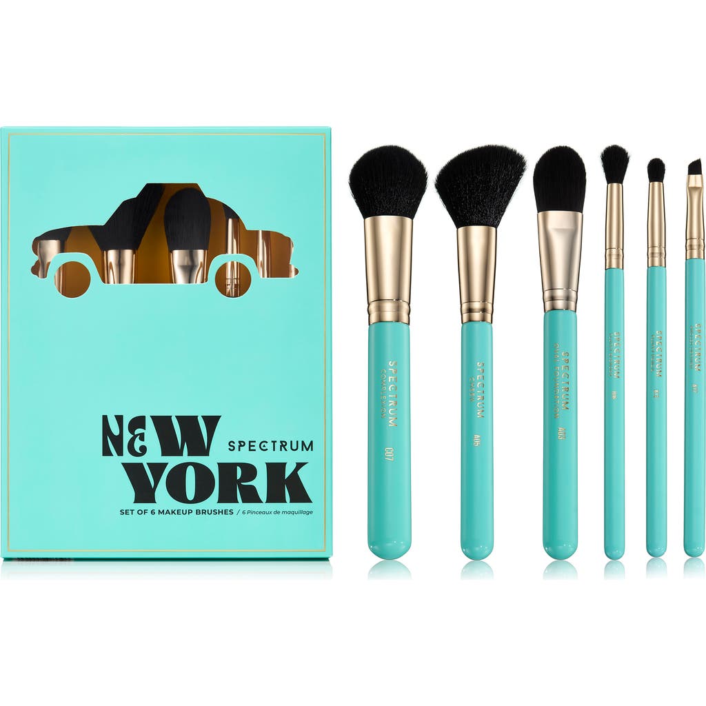 Spectrum The Travel Collection New York Travel Book 6-piece Makeup Brush Set In New York