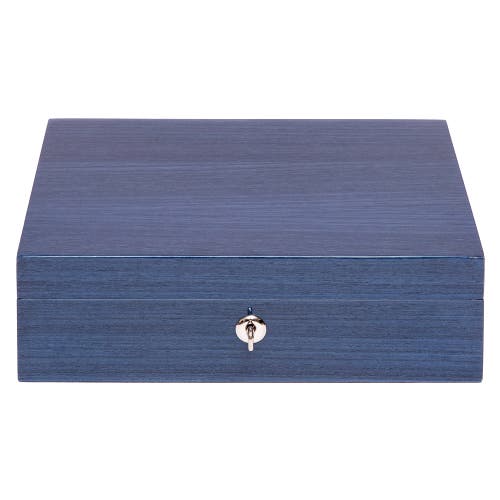 Shop Rapport London Heritage Eight Watch Box In Navy