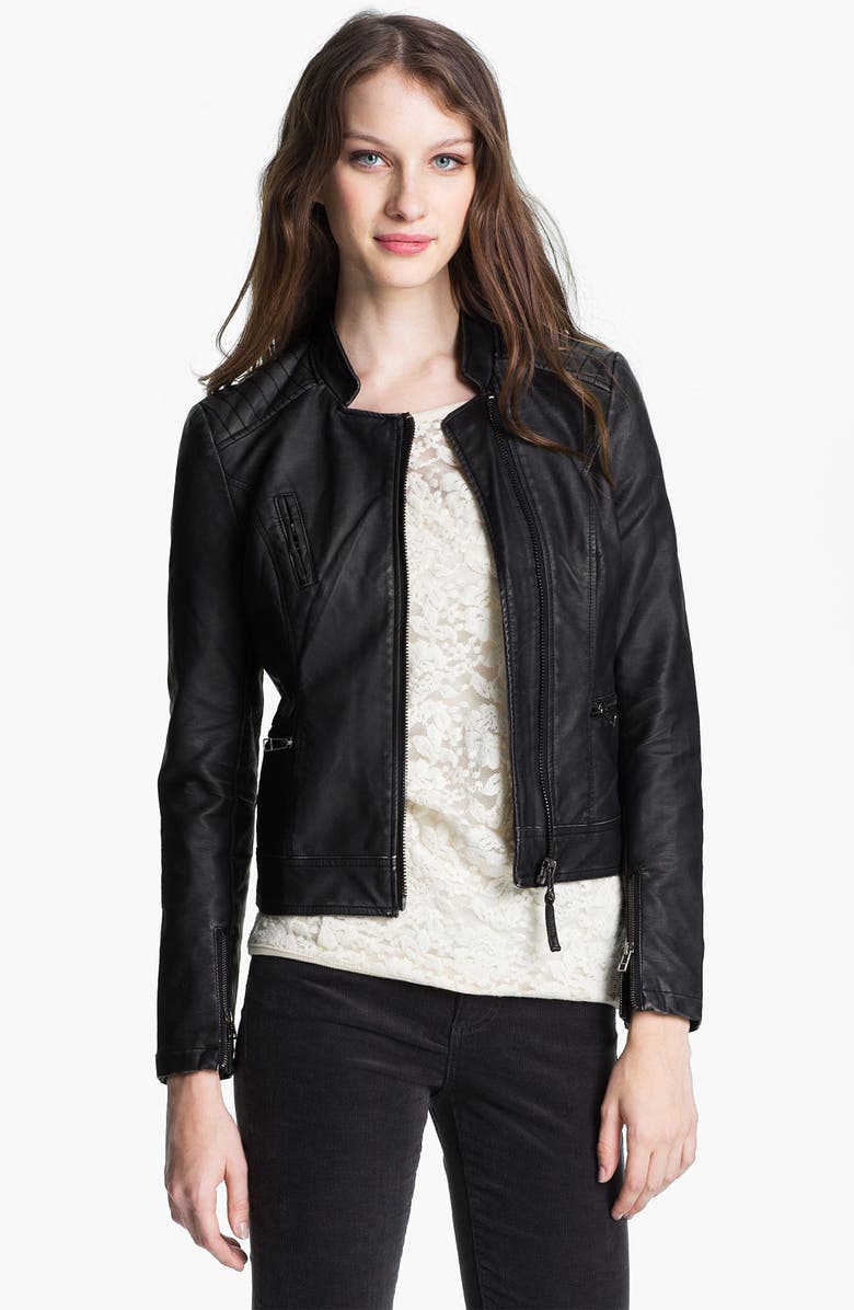 KUT From The Kloth Faux Leather Moto Jacket | Nordstrom