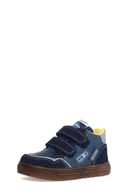 Naturino Ariton Waterproof High Top Sneaker in Navy at Nordstrom, Size 10Us