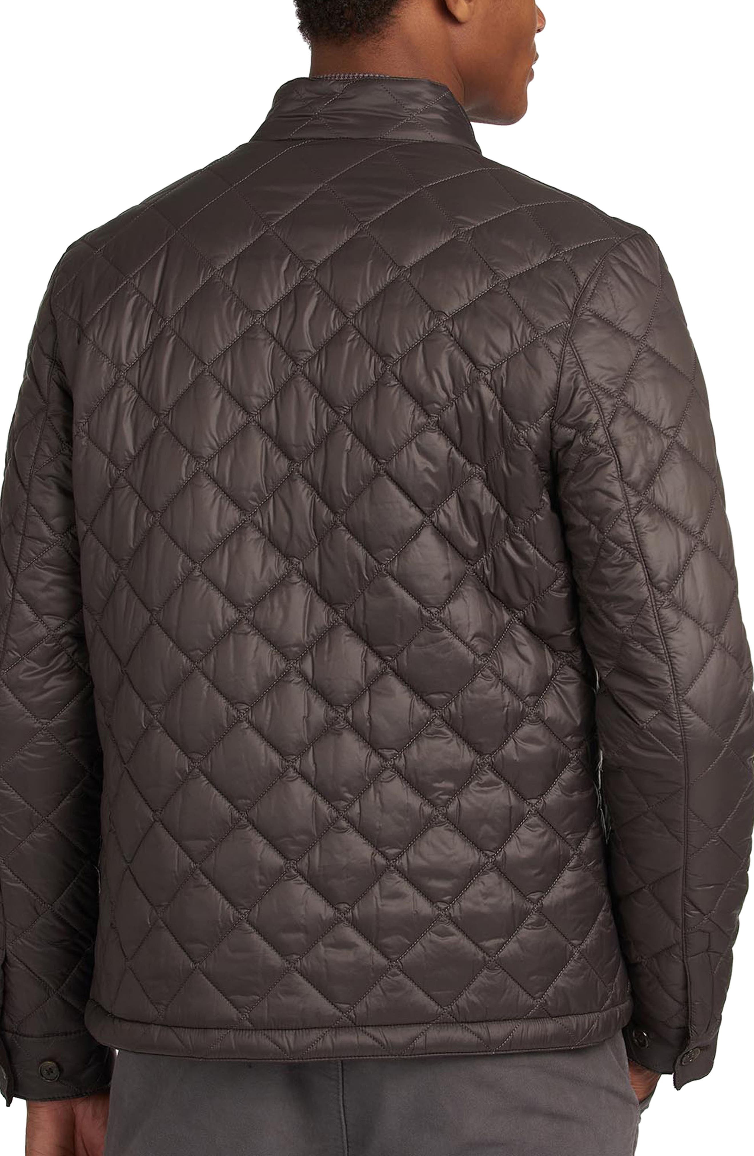 waxed quilted jacket