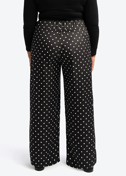 See Rose Go Wide Leg Timeless Dot Pant Plus Size In Timeless Dot