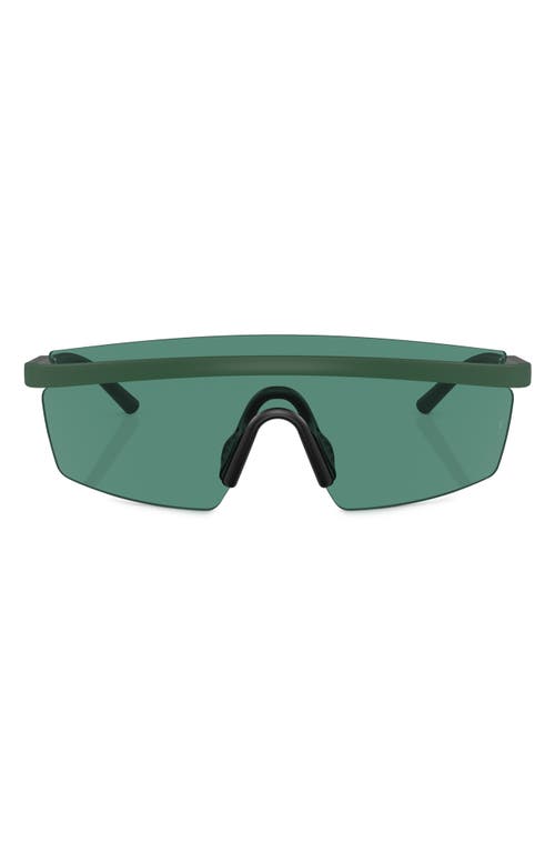 Roger Federer 135mm Shield Sunglasses in Matte Green