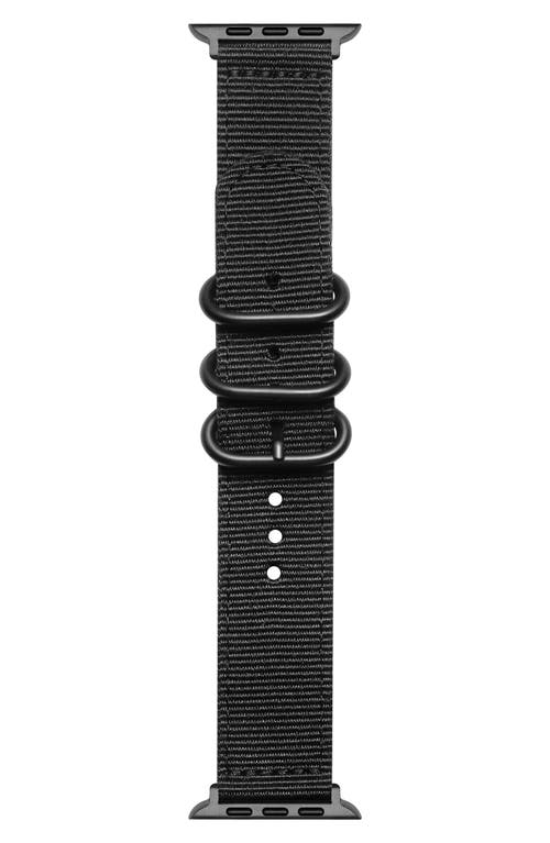 Nylon Apple Watch Watchband in Black