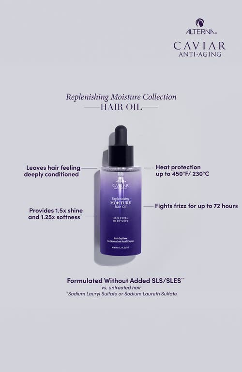 ALTERNA ALTERNA® CAVIAR ANTI-AGING REPLENISHING MOISTURE HAIR OIL 