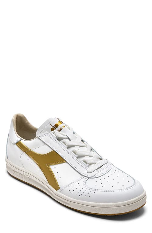 Diadora B. Elite Low-top Sneakers In White/gold