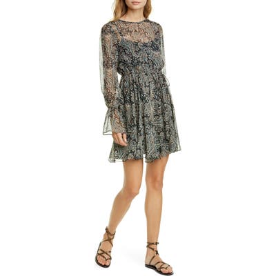 Joie Manning Long Sleeve Dress, Black