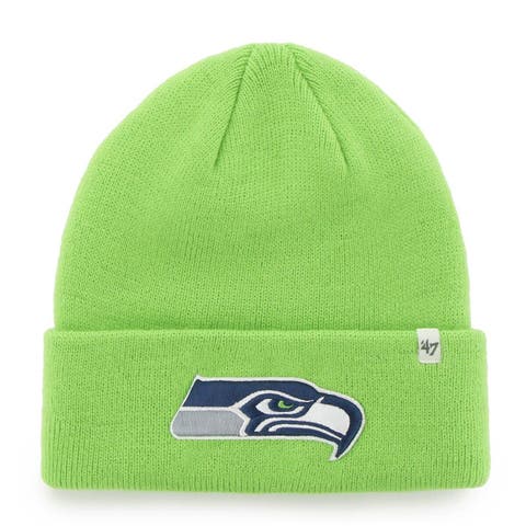 Seattle Seahawks Youth (8-20) Kids Pom Cuff Knit Hat – THE 4TH QUARTER