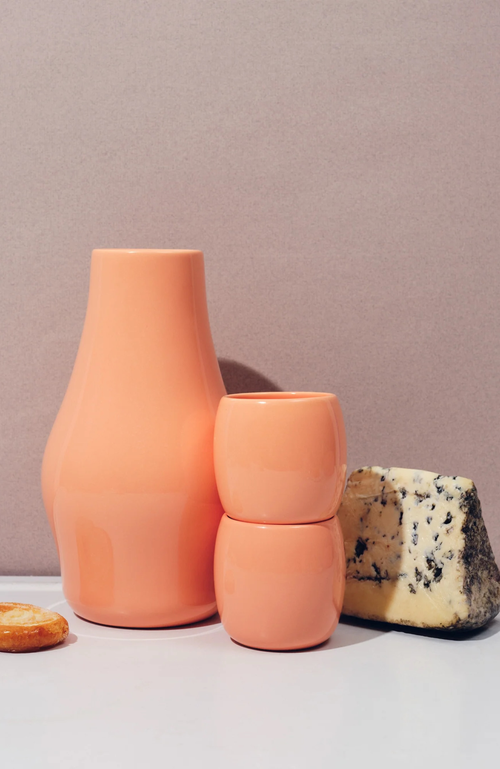 Fors Studio Carafe In Coral