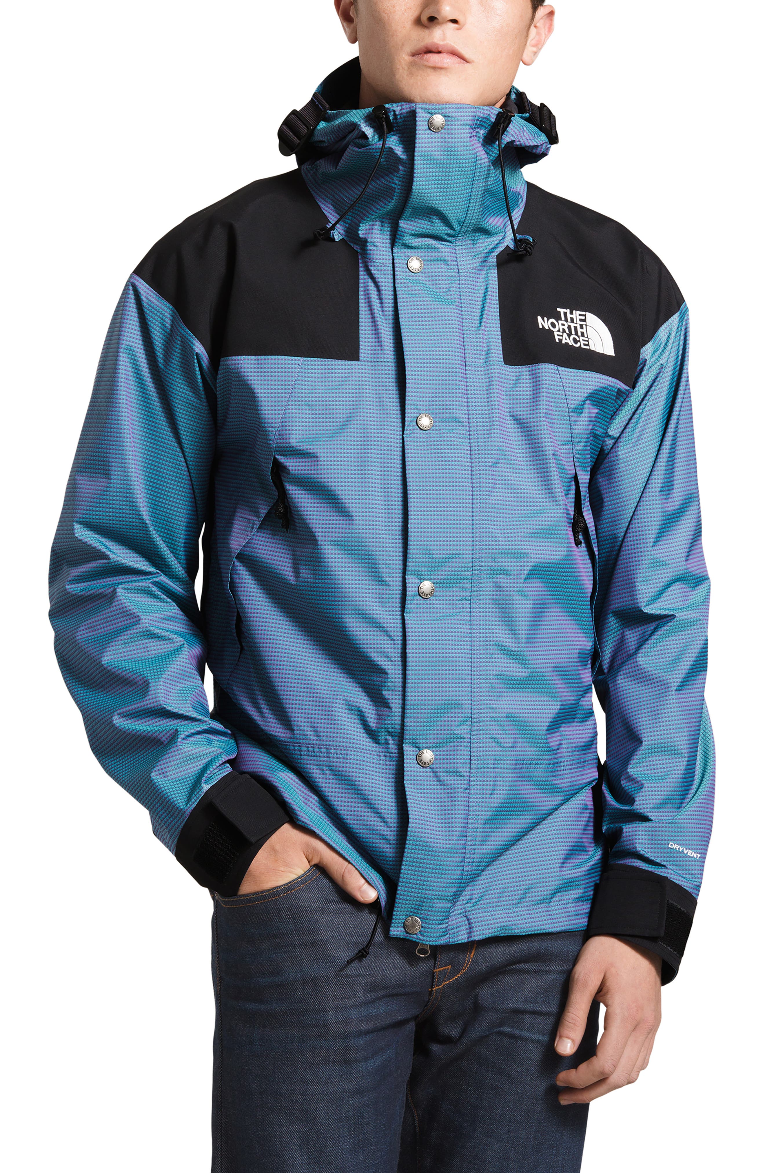 north face 1990 mountain jacket blue