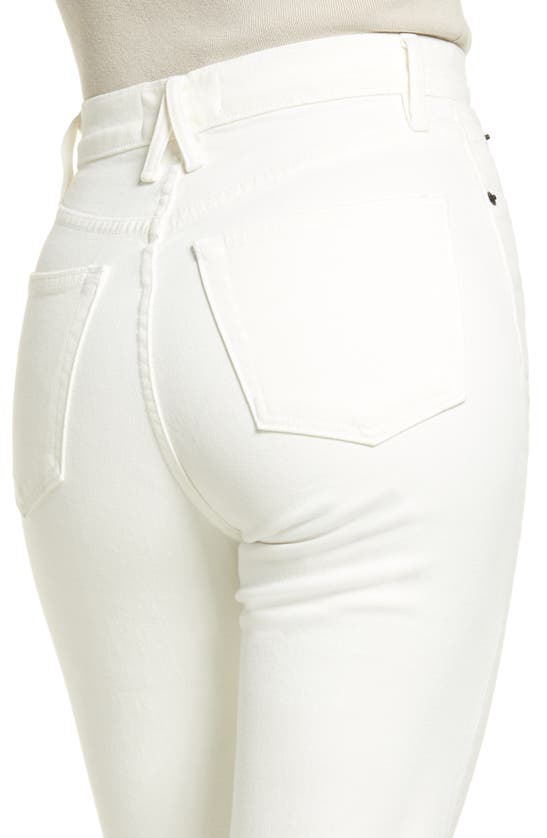 Shop Slvrlake Beatnik High Waist Ankle Slim Jeans In White