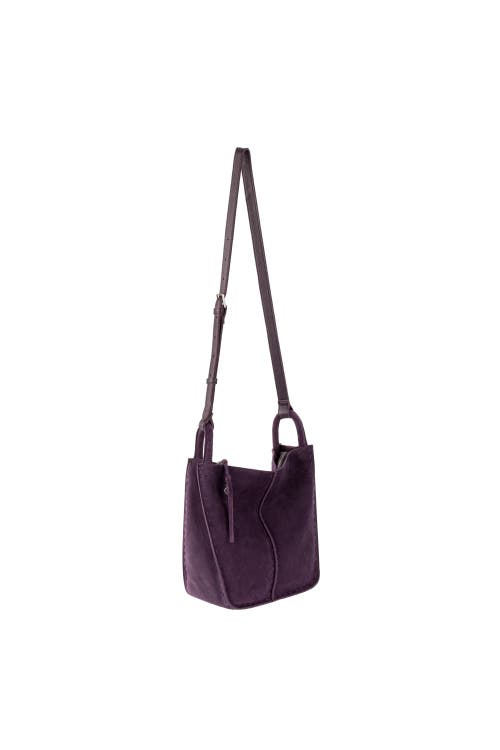 Shop The Sak Los Feliz Crossbody In Aubergine Suede