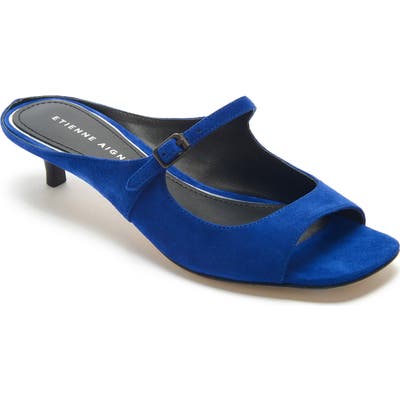 Etienne Aigner Verity Mary Jane Slip-On Sandal, Blue