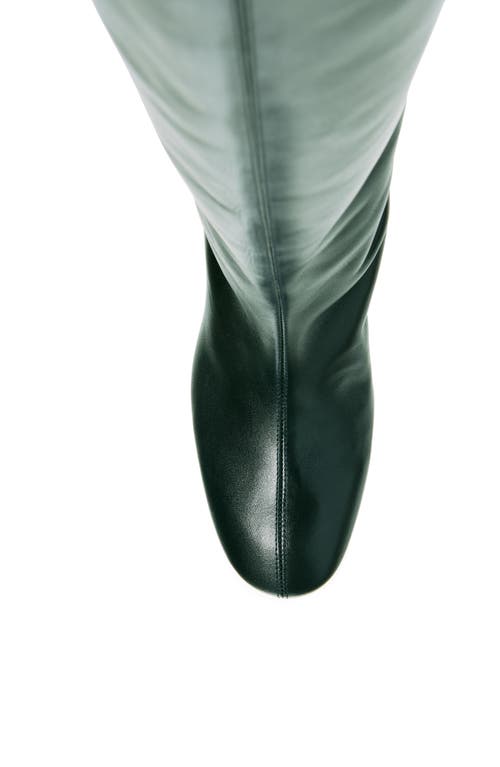 Aeyde Willa Over The Knee Boot In Black