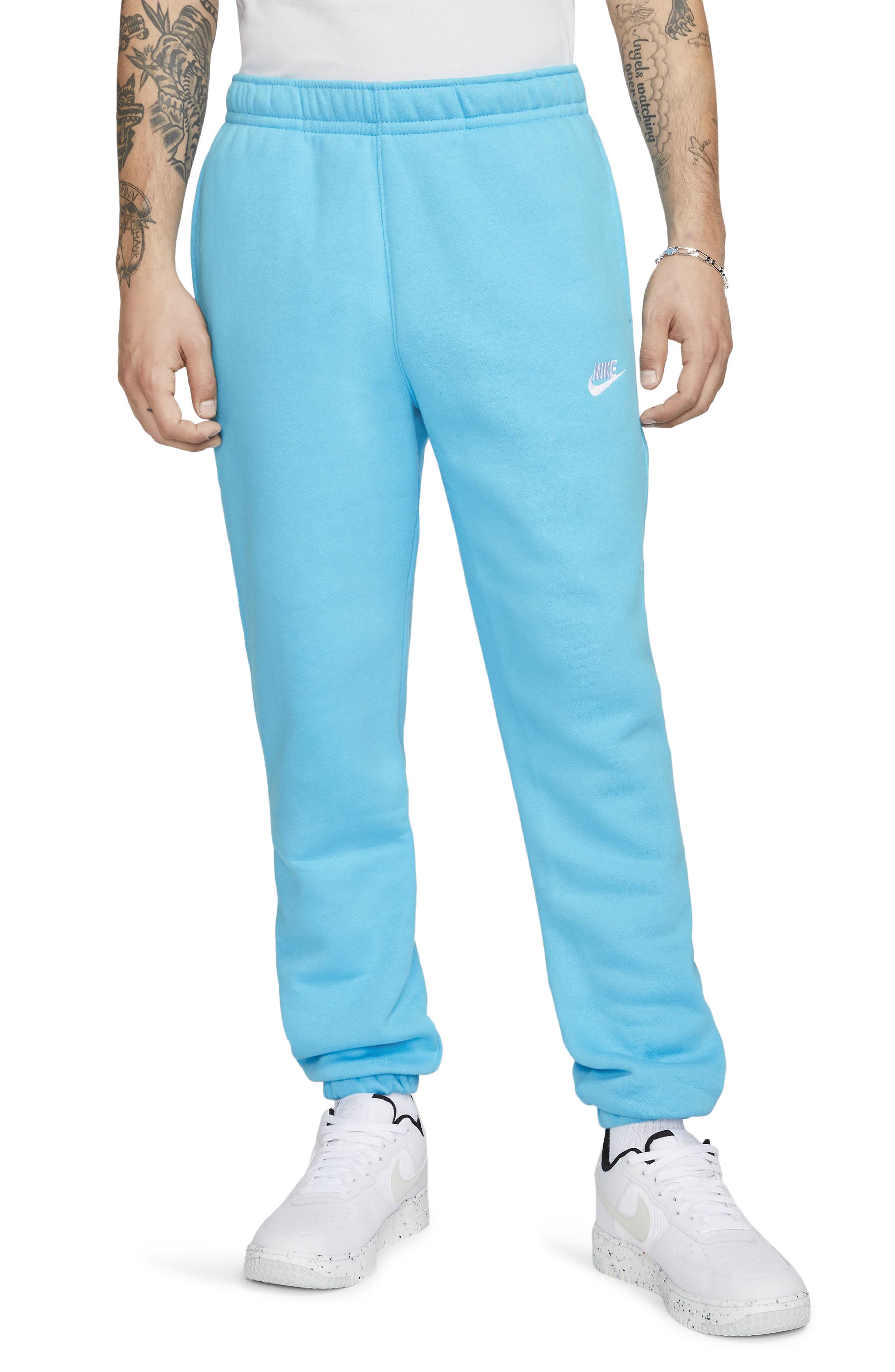 nike sportswear club fleece psychic blue