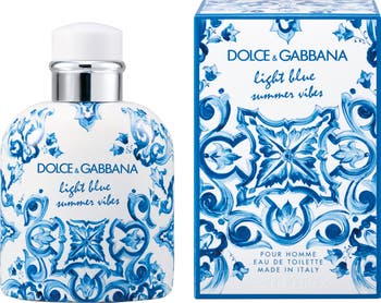 Dolce Gabbana Light Blue Summer Vibes Pour Homme Eau de Toilette Nordstrom