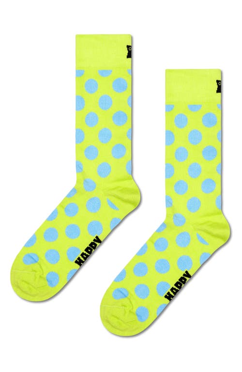 Happy Socks Assorted 3-pack Crew Socks Gift Box In Blue