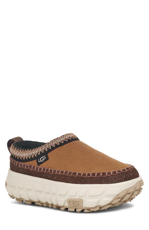 Ugg(r) Gender Inclusive Venture Daze Platform Indoor/outdoor Slip-on Shoe In Chestnut/ceramic