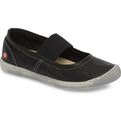 Softinos By Fly London Ion Mary Jane Sneaker - Black