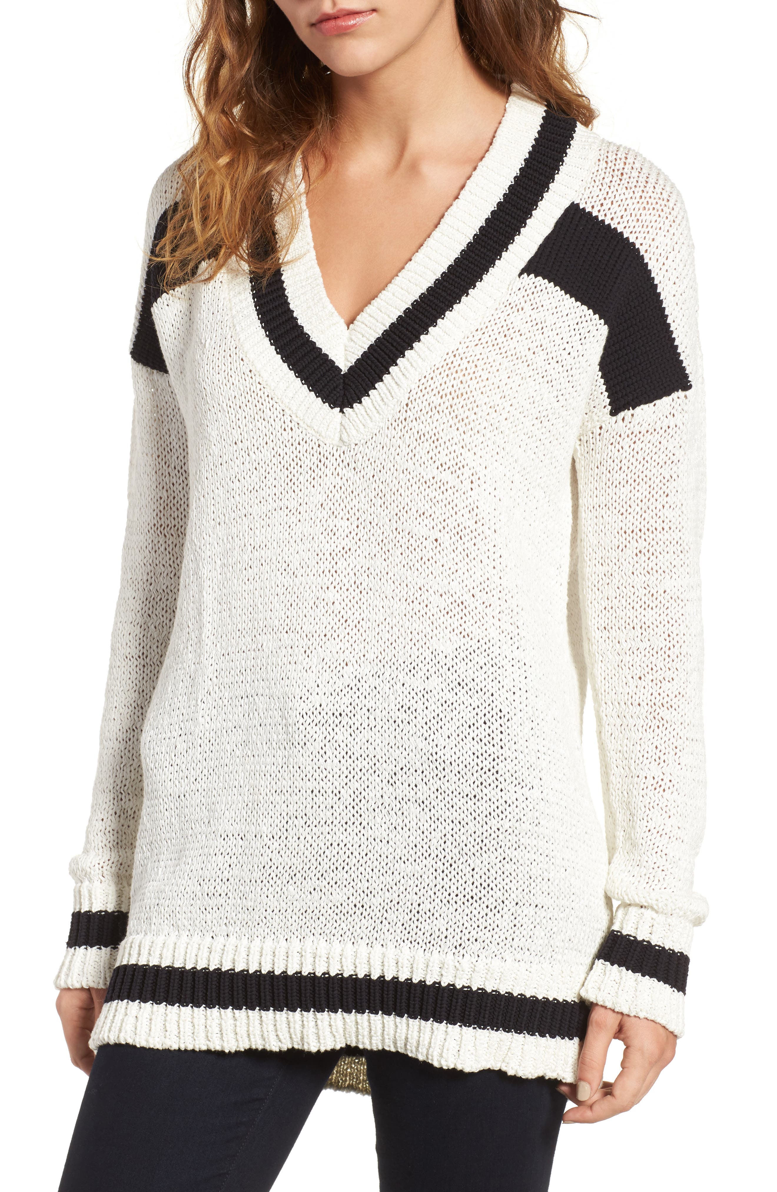 KENDALL + KYLIE Rugby Sweater Nordstrom