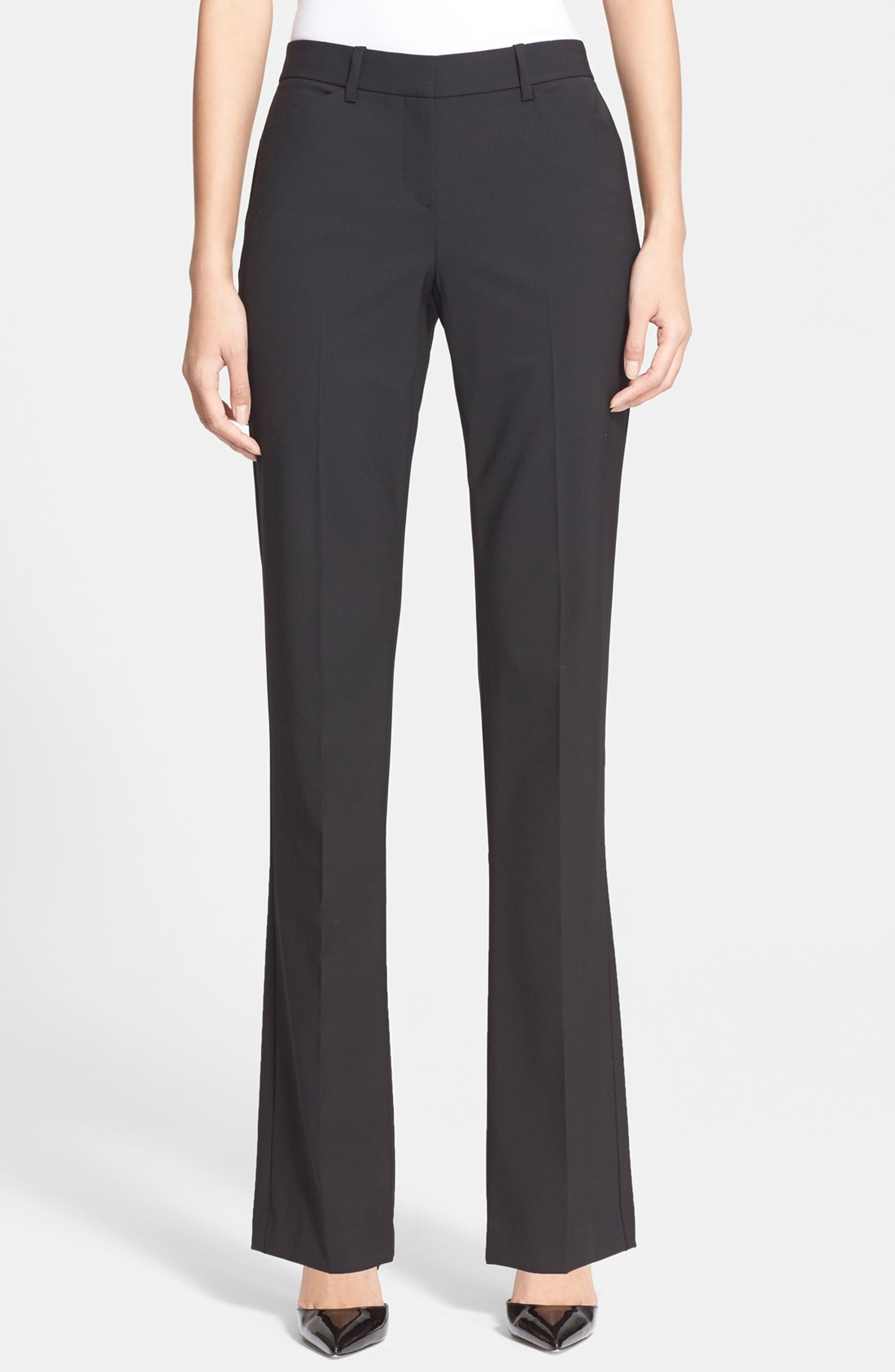 Theory Custom Max Stretch Wool Pants | Nordstrom
