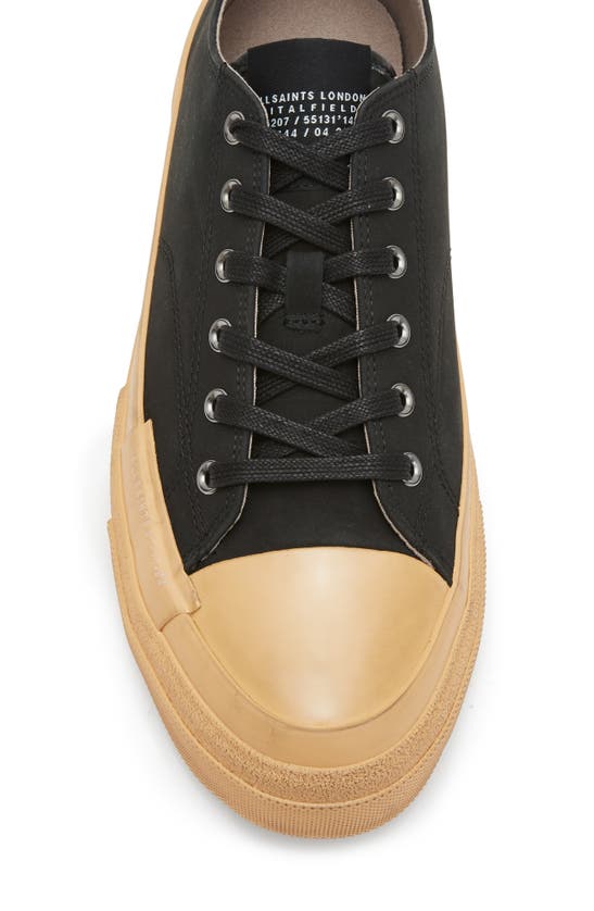 Shop Allsaints Redd Low Top Sneaker In Black