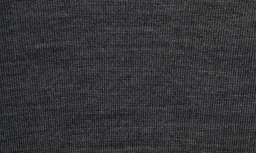 Shop Mango Crewneck Wool Sweater In Dark Heather Grey