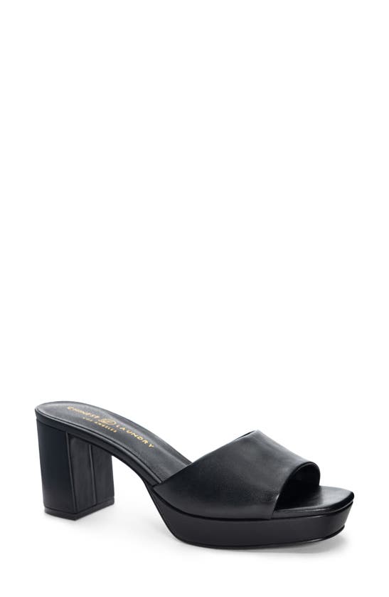 Chinese Laundry Tai Platform Sandal In Black
