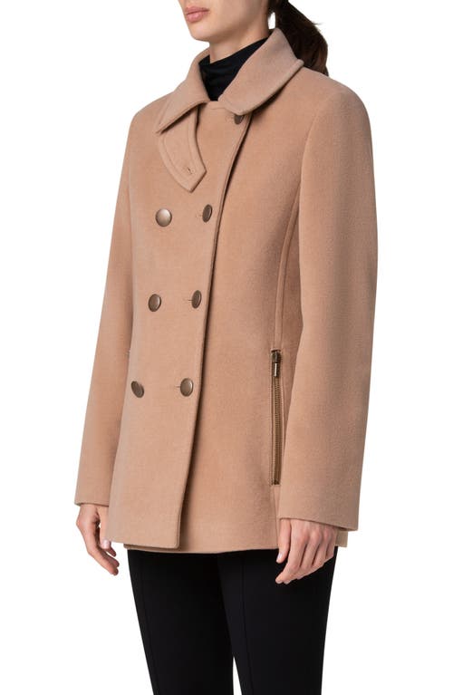 Akris Punto Wool Blend Peacoat In Malt