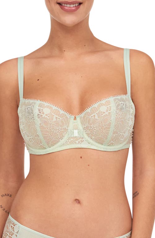 Chantelle Lingerie Day to Night Underwire Demi Bra in Green Lily-0E