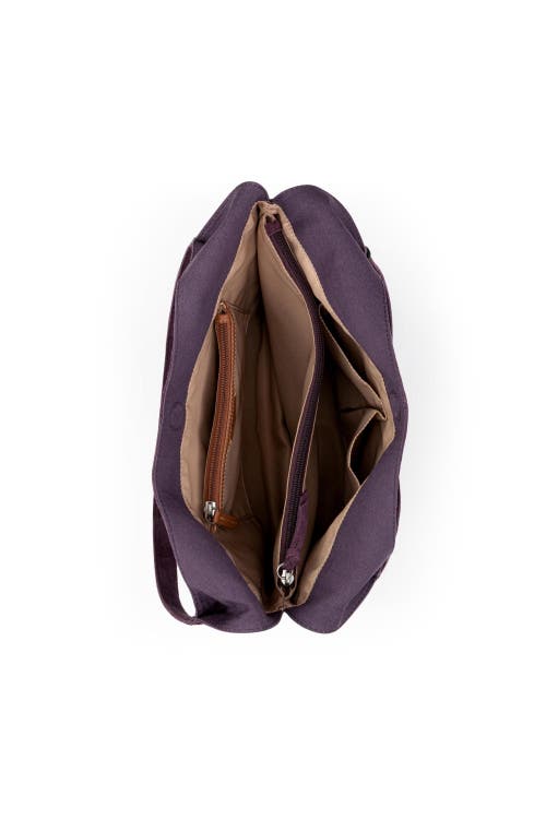 Shop The Sak Huntley Hobo In Aubergine Suede