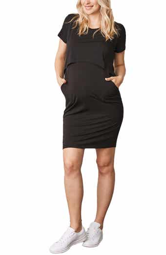 Ripe Maternity Organic Cotton Maternity/Nursing Tank Dress