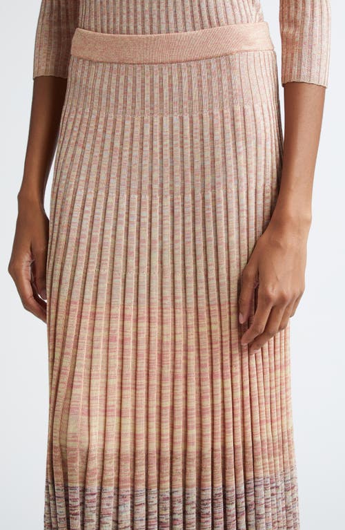 Zimmermann Story 1 Mouline Midi Skirt Pink Multi In Pink Multi