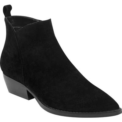 Marc Fisher Ltd Obrra Pointy Toe Bootie- Black