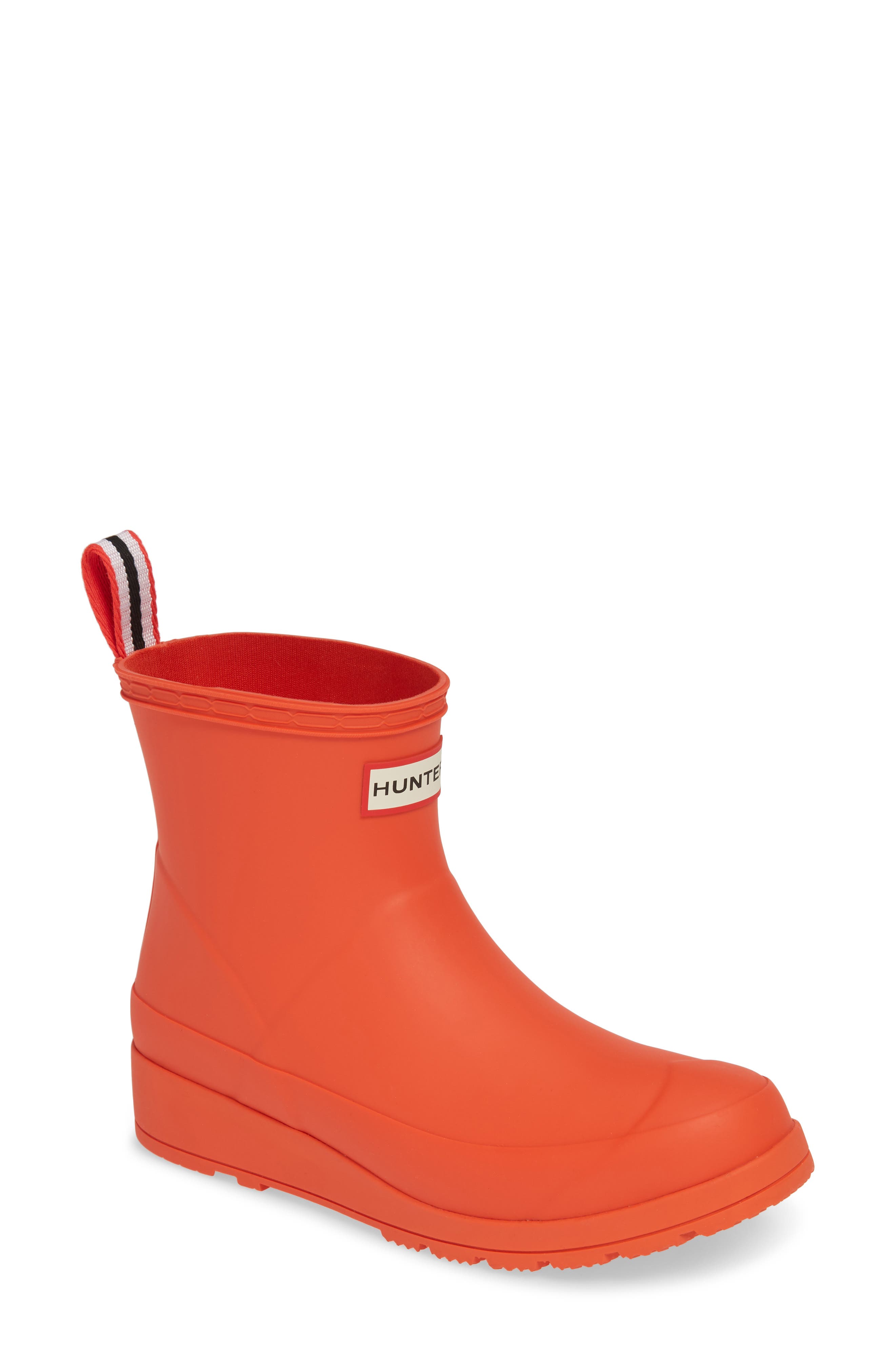 Hunter Original Play Waterproof Rain Bootie, Red