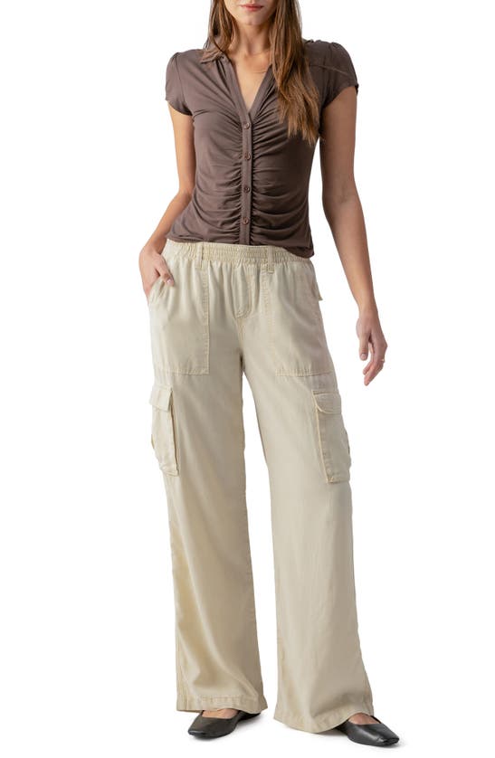 Shop Sanctuary Relaxed Reissue Cargo Pants In Birch