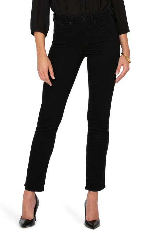 NYDJ Sheri Slim Jeans in Black at Nordstrom, Size 00