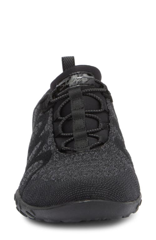 Skechers Fortune Womens Trainers Lifestyle Walking Shoes In Black