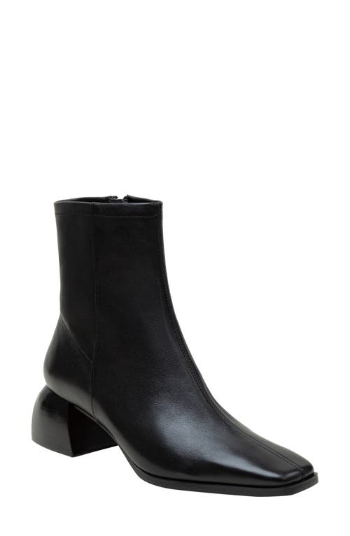 Shop Linea Paolo Saylor Square Toe Boot In Black