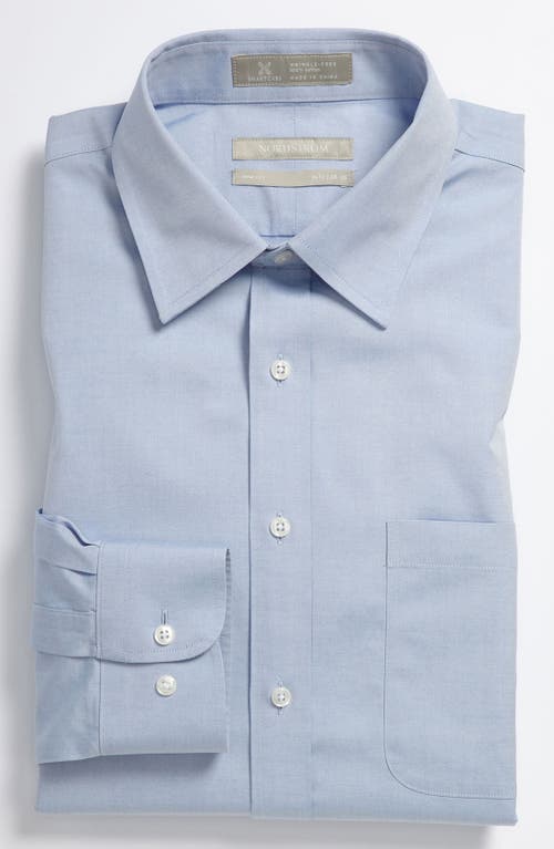 Nordstrom Smartcare™ Trim Fit Solid Dress Shirt In Blue