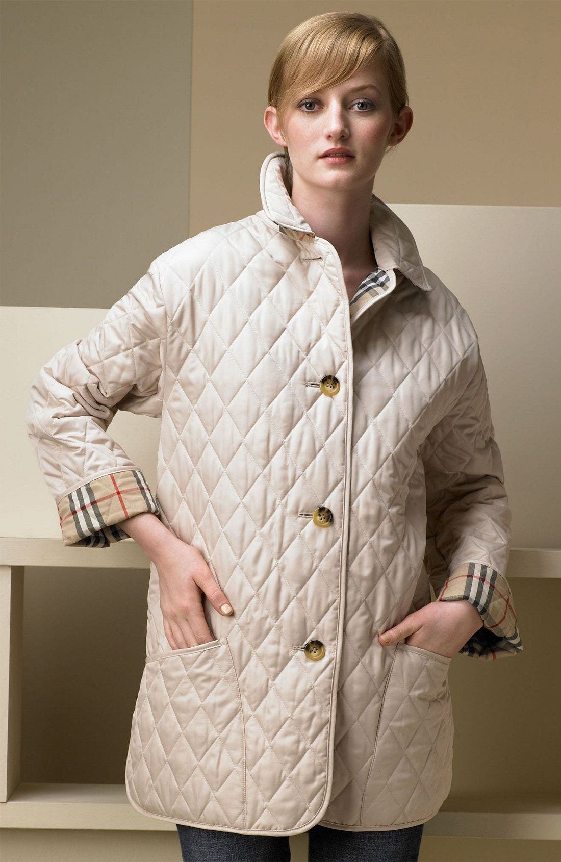 Burberry Quilted Barn Jacket Nordstrom