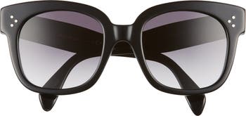 Celine 54mm on sale square sunglasses