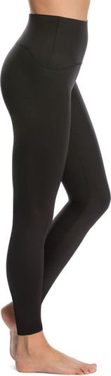 Spanx Booty Boost Active Cropped Leggings 2388P Black Plus Size 2X